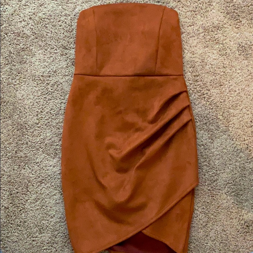 Strapless Mini Dress